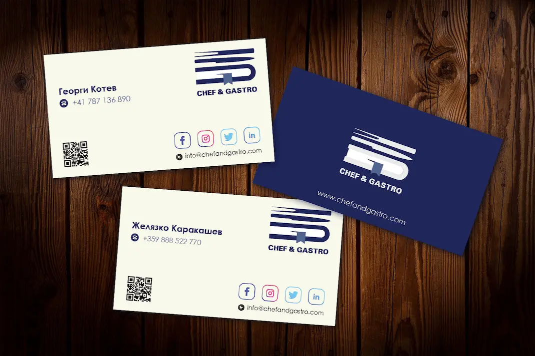 Проекти 12 визитки